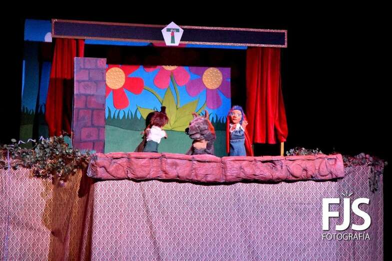 Momento del espectáculo de este domingo en Telde/TA.